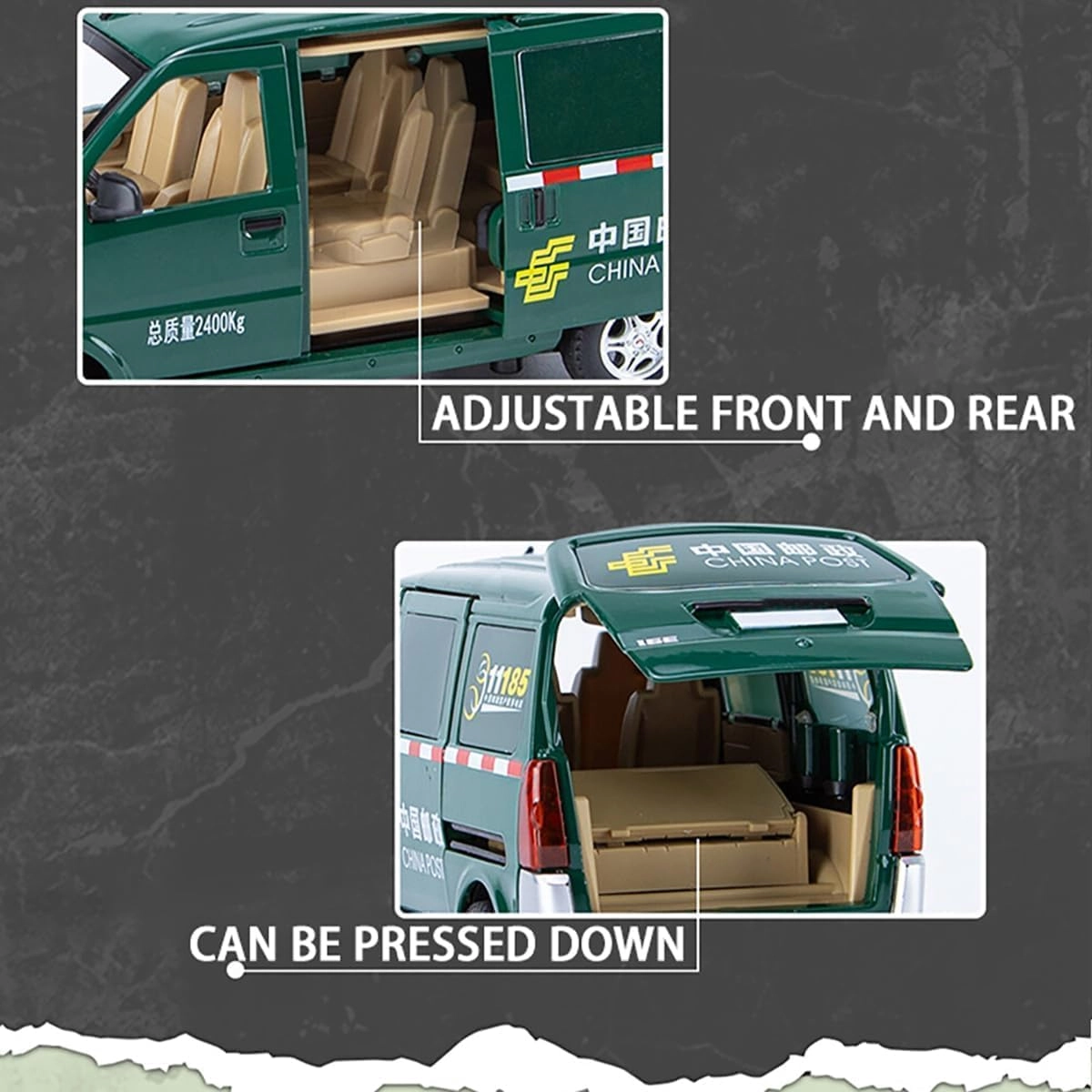 Wuling Postal Van - 1:24 1pcs