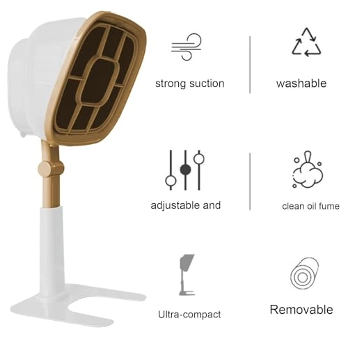 Desktop Range Hood - USB 3 speeds White