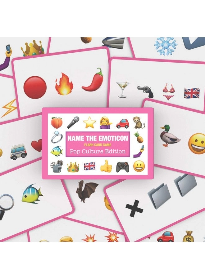 Name The Emoticon Game: Pop Culture Edition - Card Game