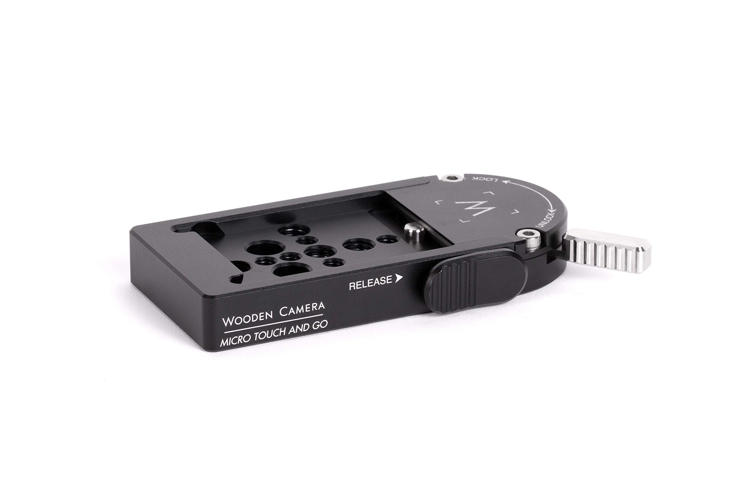 Wooden Camera Micro Touch and Go Receiver - Receiver Only Compatible with Sachtler FSB 10T 8T 6T