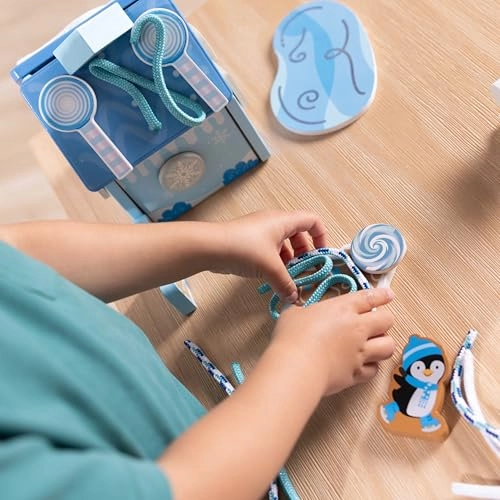 Winter Frost Wooden Gingerbread House Play Set - 44 pcs (50565)