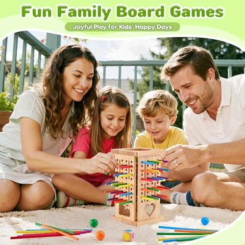 Montessori Wooden Board Game - 3 years+ 42 pieces