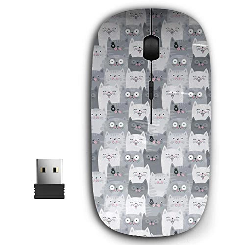 Ergonomic Portable Mouse - USB Wireless