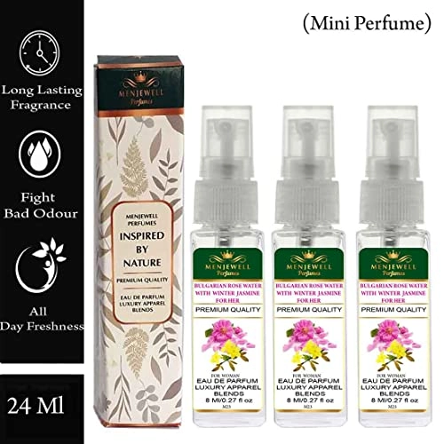 Raspberry Jasmine Pine Pepper Musk Eau de Parfum 24ml Pack