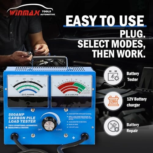 Carbon Pile Load Tester - 12 Volt