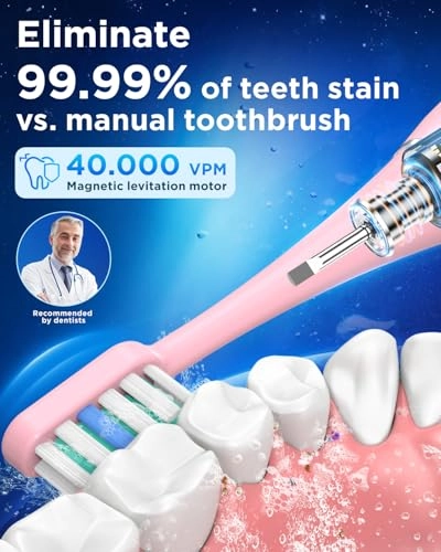 Y08U - 8 Brush Heads 120 Days Battery Life USB C