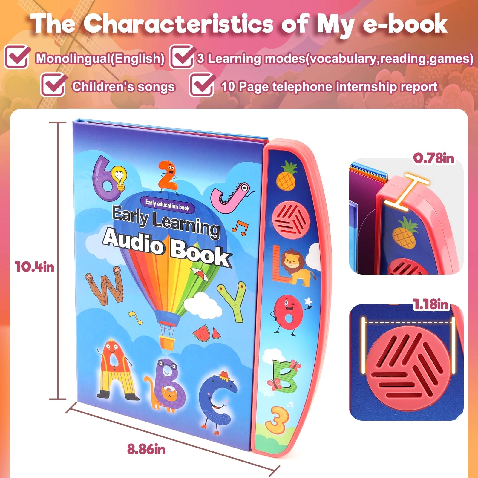 zippyzoom Busy Book Education - 2-5 years