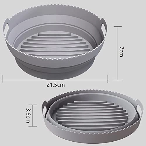 Air Fryer Liners - Silicone 1 x Air Fryer Liners 1 x Separator Pad