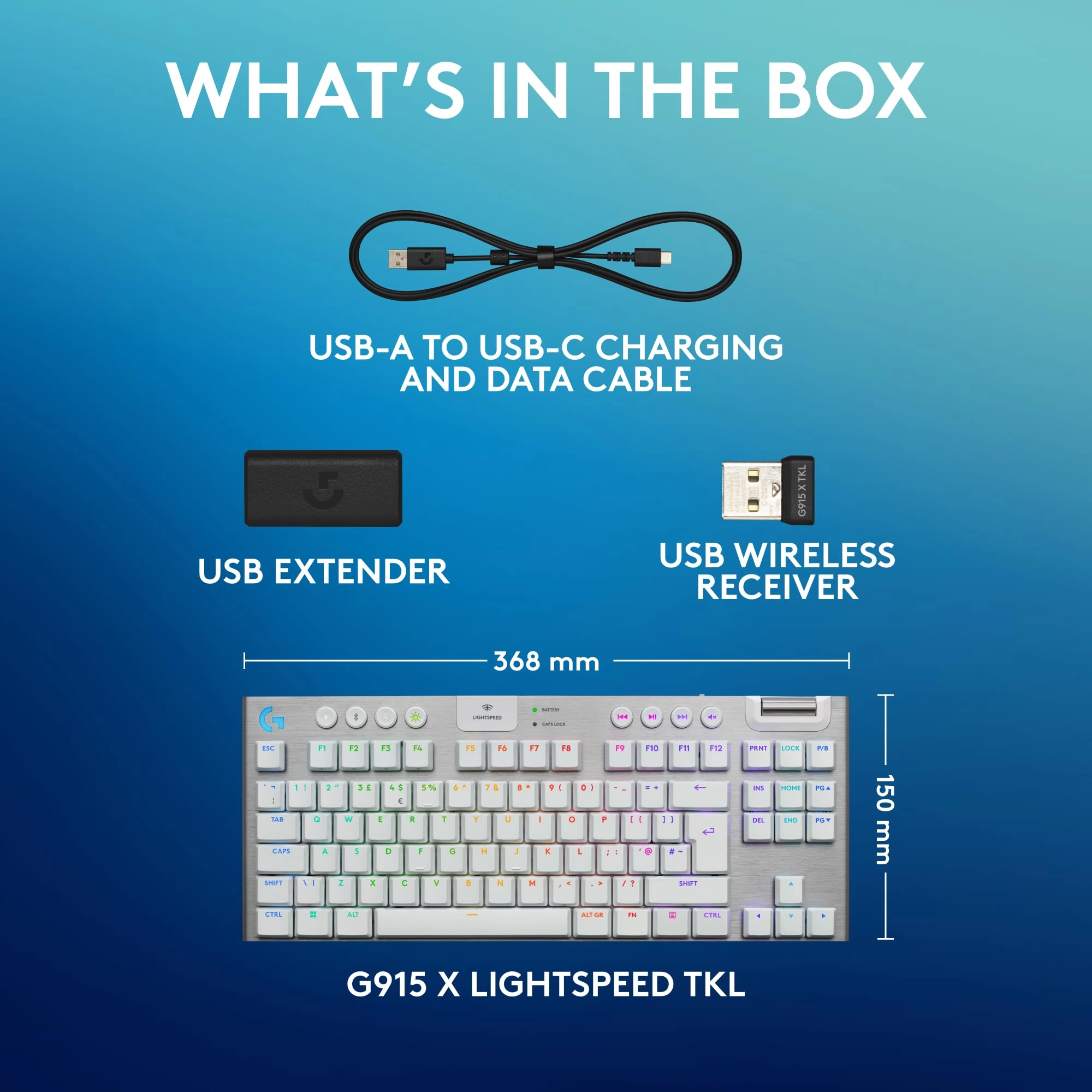G915 X LIGHTSPEED - UK Wired/Wireless