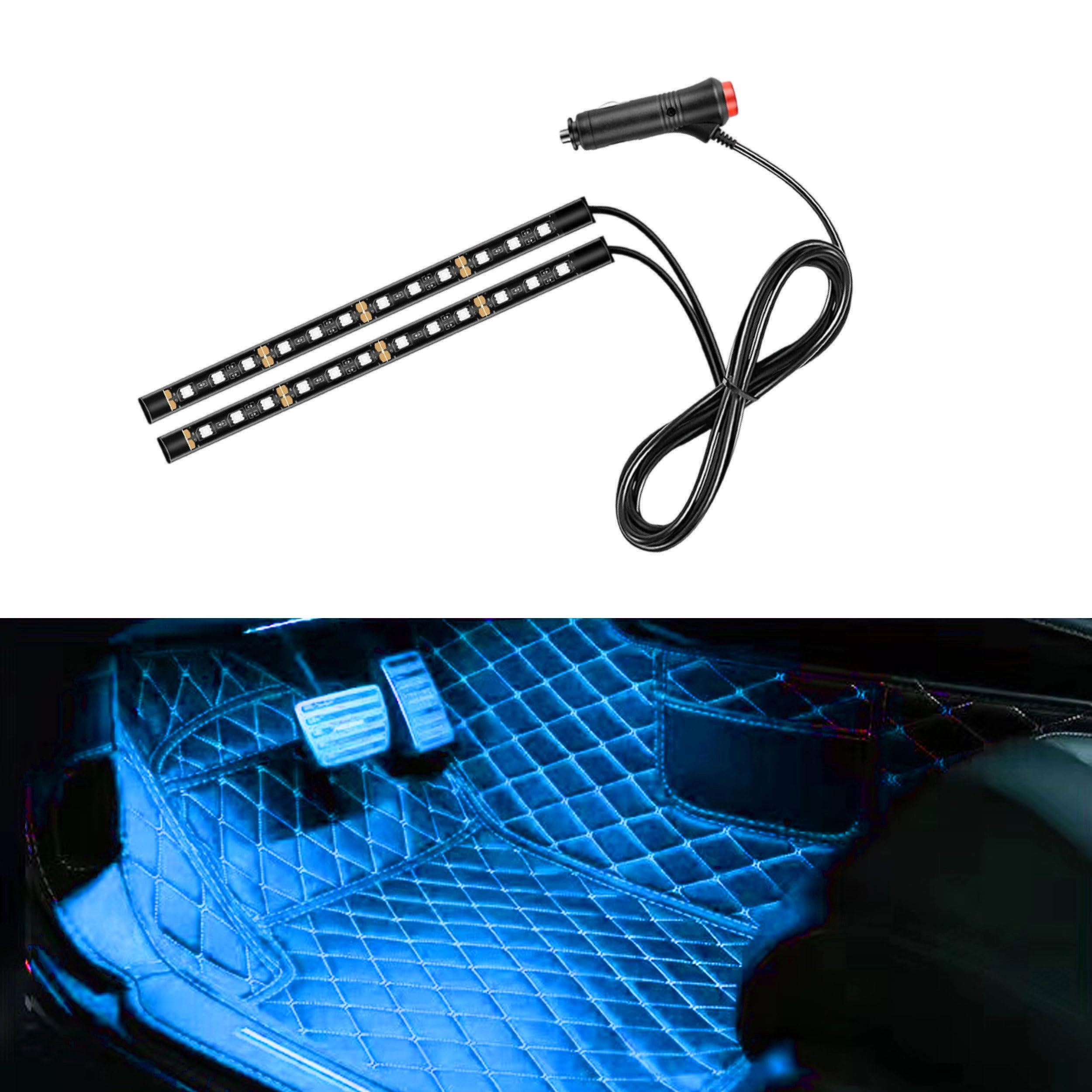 UHANBUT Car LED Strip Light - 24 LED RGB 12V