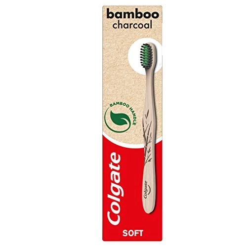 Bamboo Charcoal Manual Toothbrush - Soft