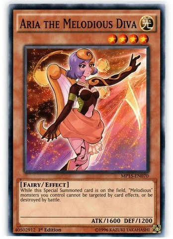 Konami YU-GI-OH! Aria The Melodious Diva MP15-EN070