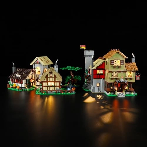 10332 Medieval Town Square - LED Lighting Kit 2 USB