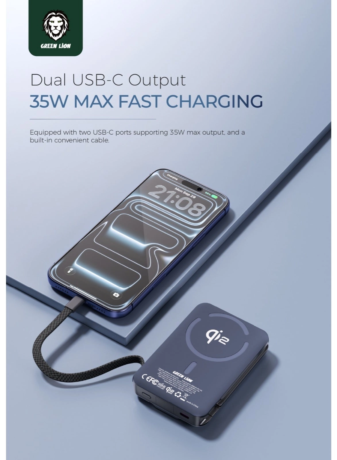 GNWEMG10PBOG - 10000mAh 35W