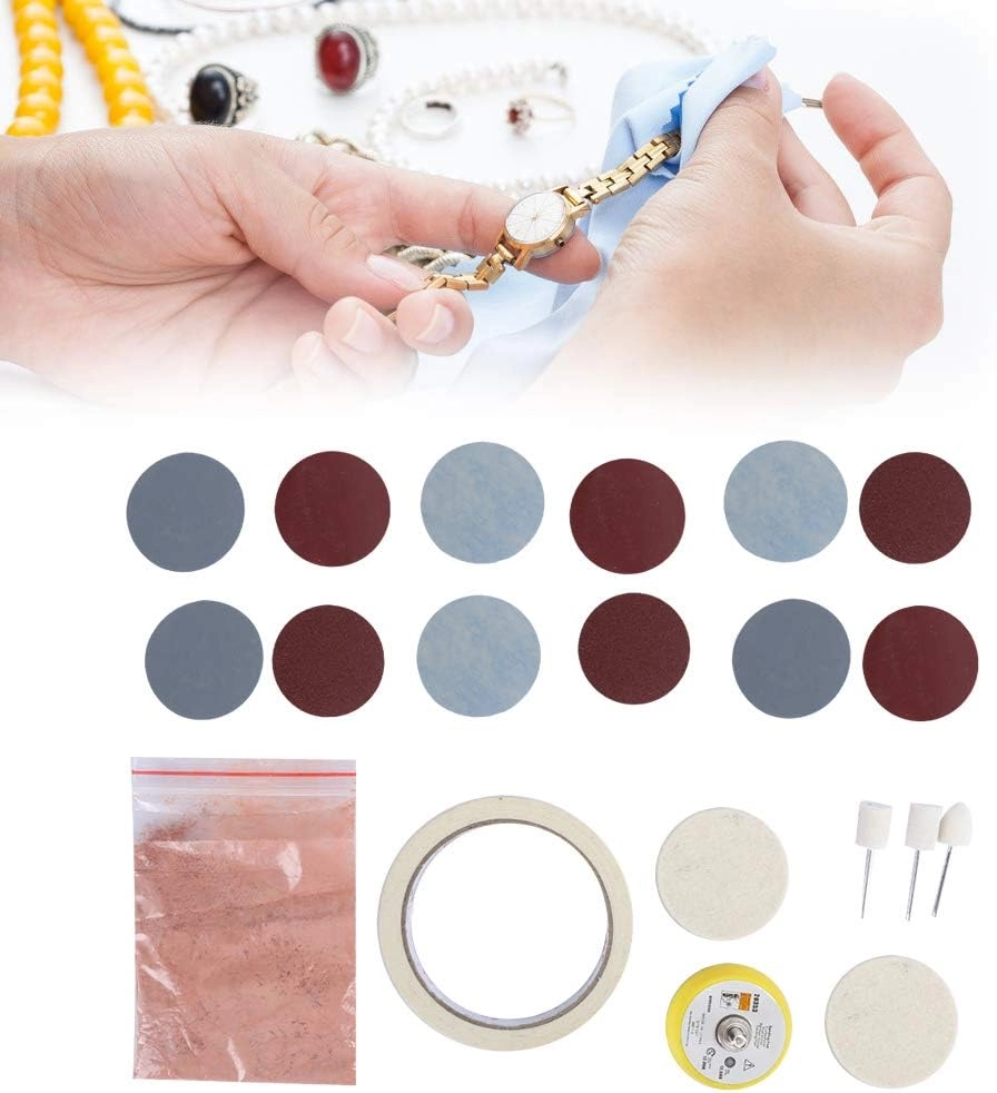 woobles 20 Pack Watch Glass Polishing Pad