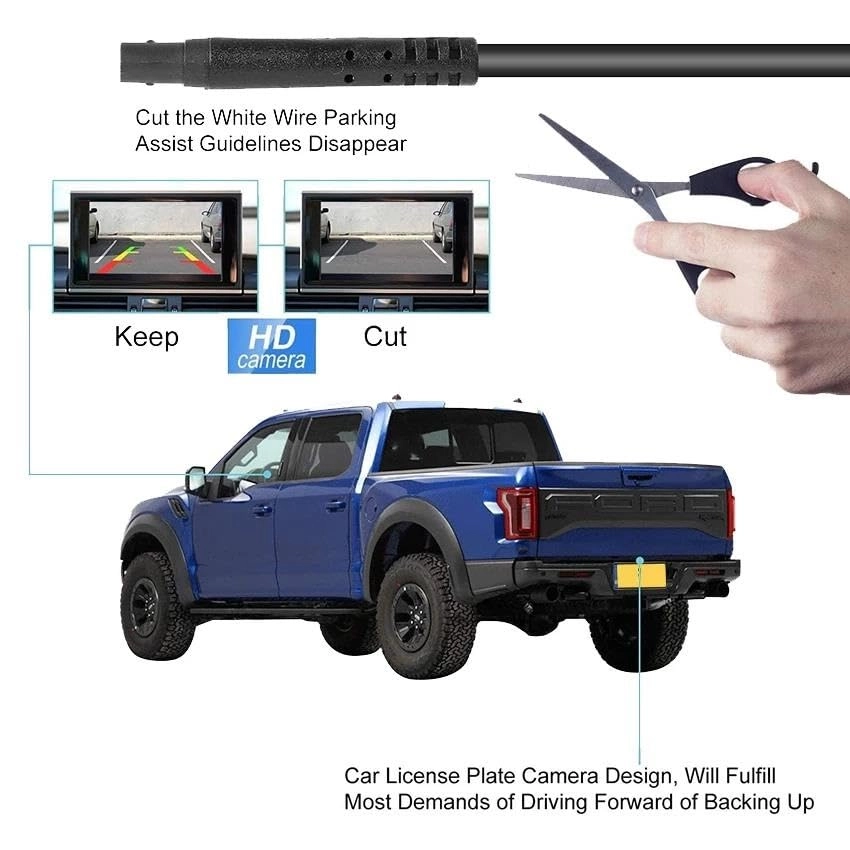 Reverse Camera - Night vision 628(H)x586(V) Pixel