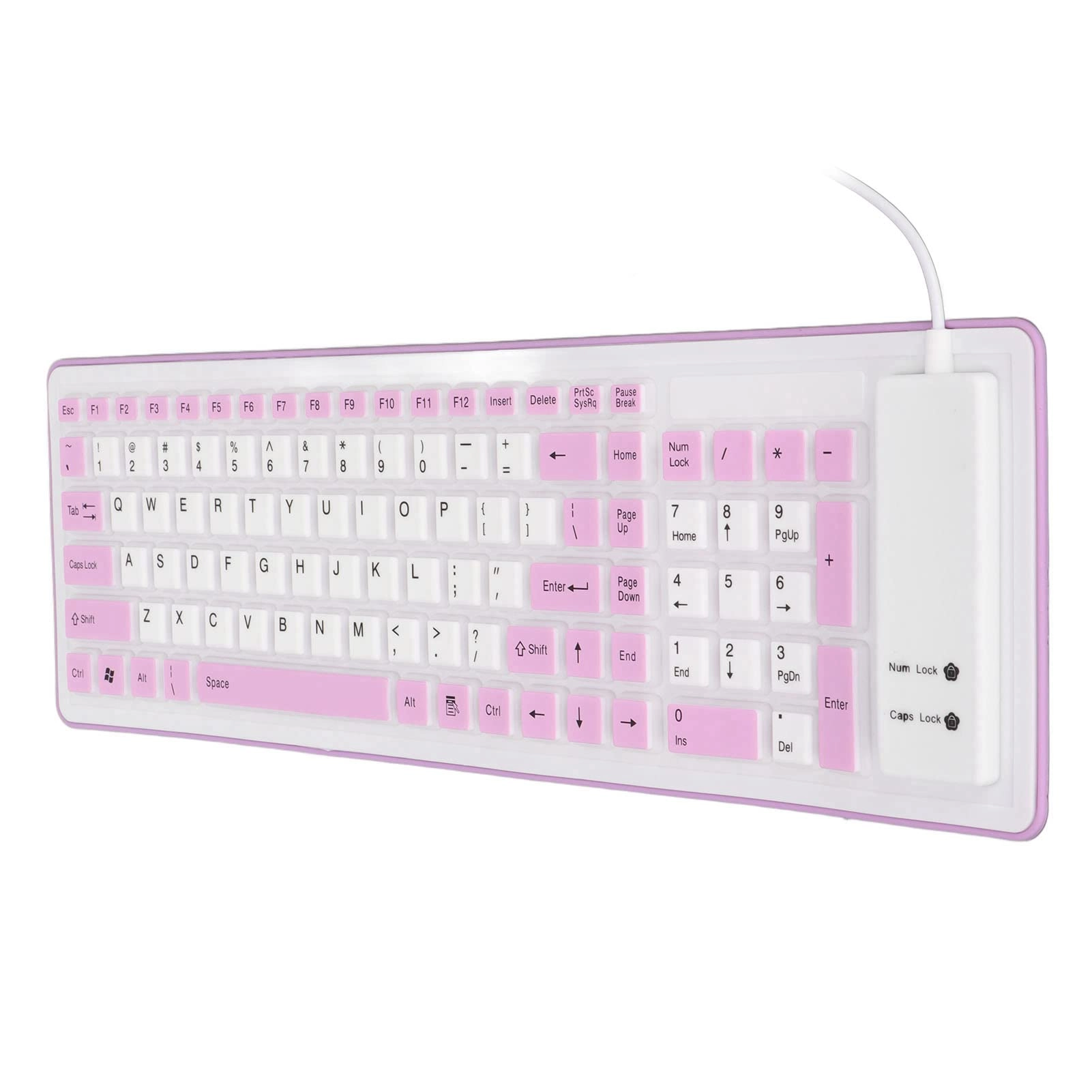 POENVFPO 109 Folding silicone keyboard - Wired
