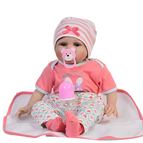 Reborn Baby Doll - 55cm 22" Vinyl Cotton Body