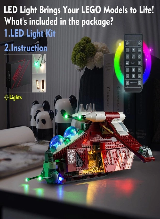 LED Light Kit for LEGO Coruscant Guard Gunship 75354