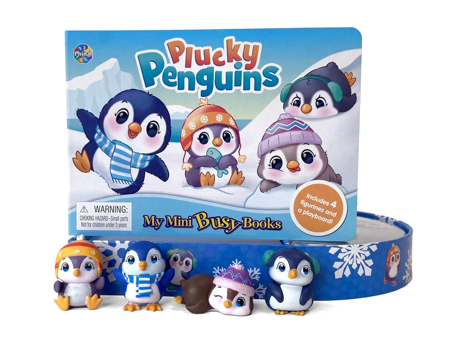 Plucky Penguins Mini Busy Book - 3 +