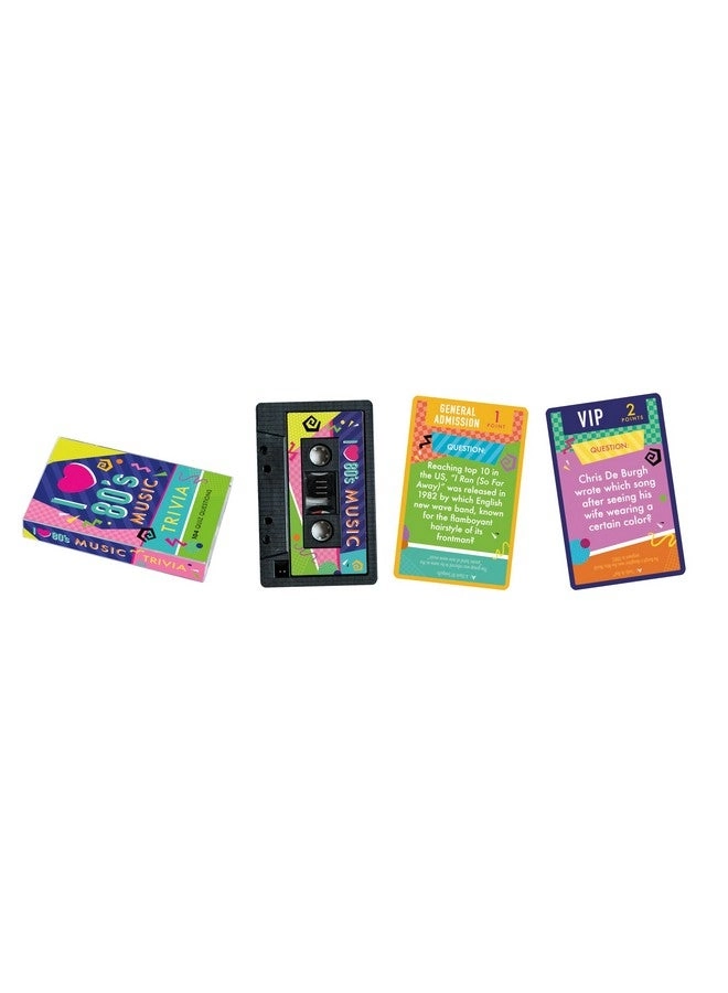 '80s Music Trivia - Card Game