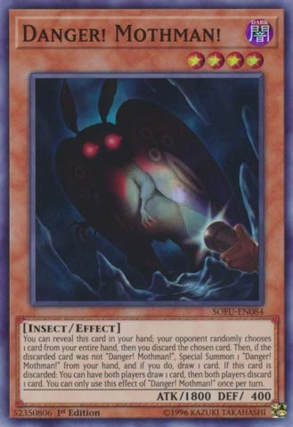 Konami Soul Fusion Danger! Mothman! SOFU-EN084 - 1st Edition