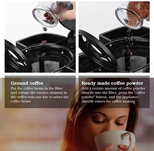 Electric coffee - 10 cups LCD backlight