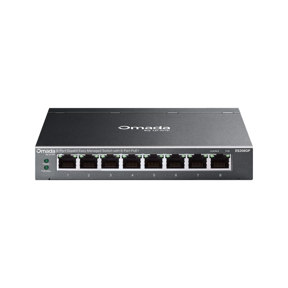 TP-Link ES208GP - 8-ports