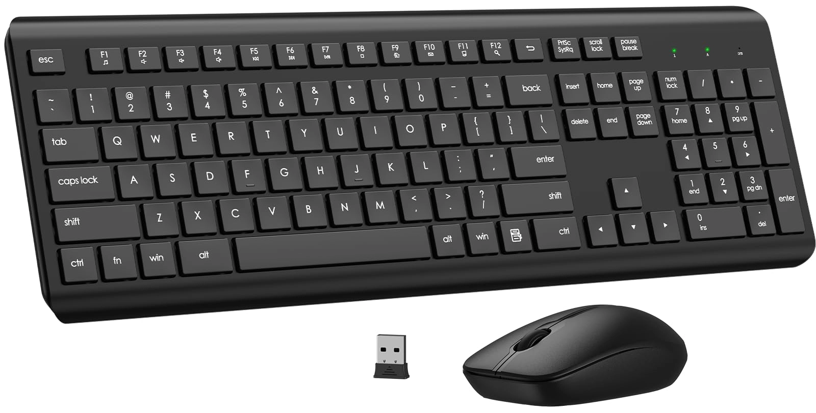 Keyboard and Mouse Combo - QWERTY Wireless