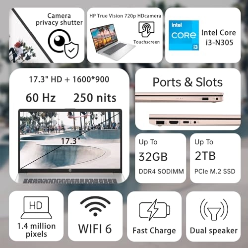 Essential 17t - 17.3'' Core i3-N305 32GB DDR4 1TB SSD