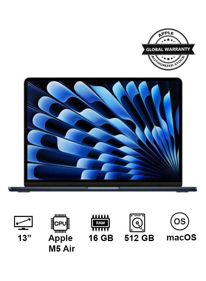 MacBook Air 2026 - 13.6'' M5 16GB Unified 512GB SSD