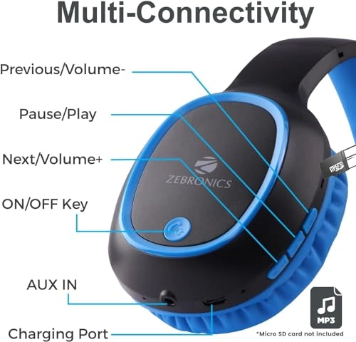Zeb-Thunder Wireless Headphone