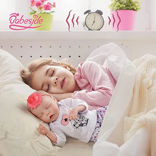 Reborn Baby Doll - 17 Inch Soft Fabric Body Sleeping Ages 3 months+