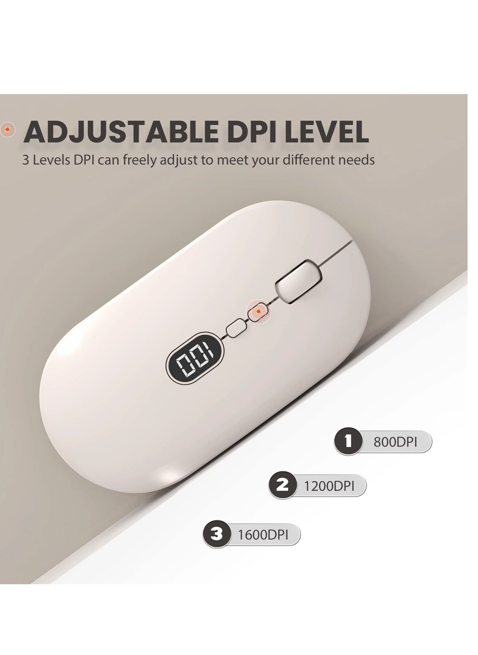 Lightweight Wireless Mouse - Wireless