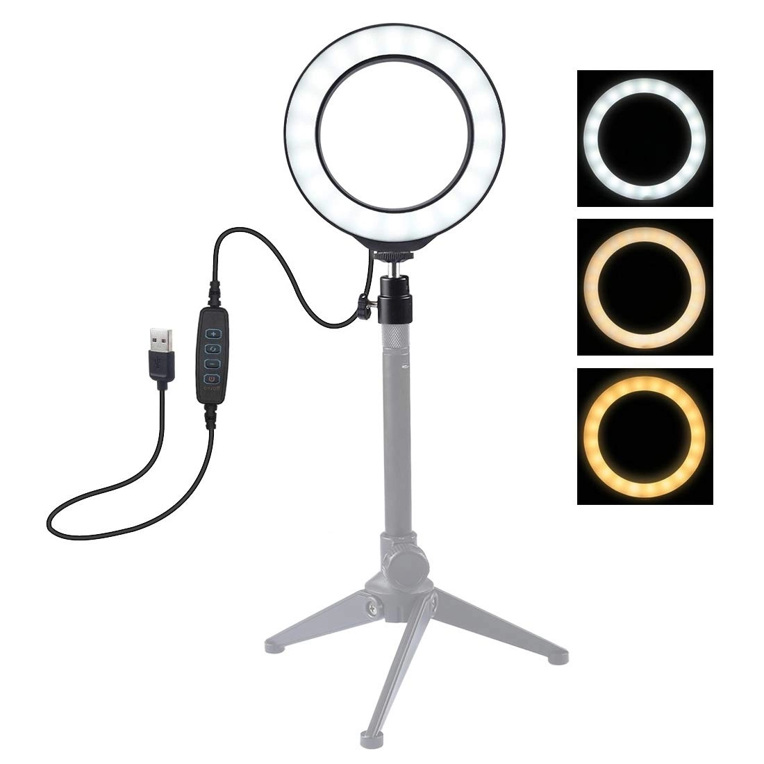 Caicc LED Ring - 4.7 inch 12cm