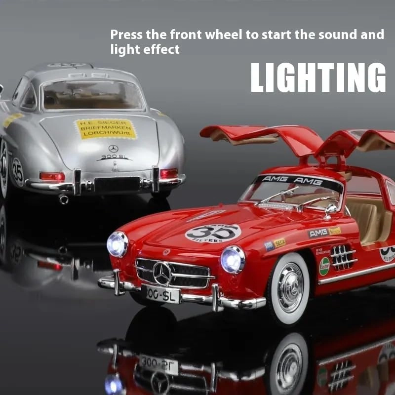 Marcedees Benz 300SL - 1:24 1 Count