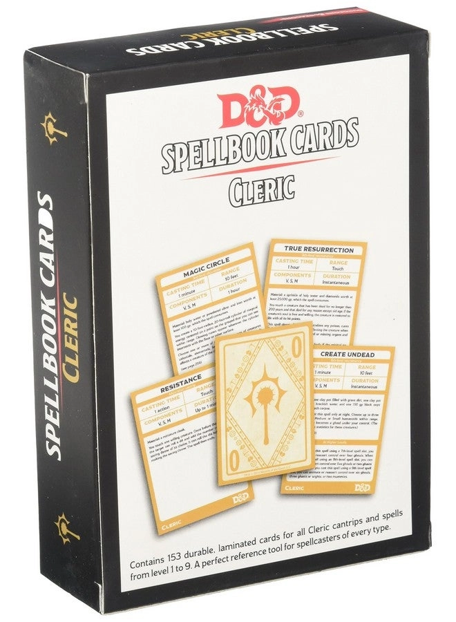 D&D RPG: Spellbook Cards - Cleric