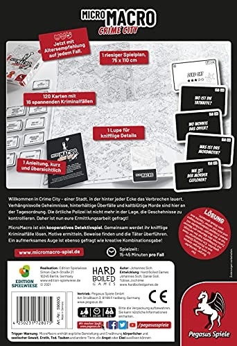 MicroMacro: Crime City: Edition Spielwiese (German)