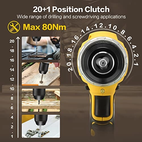 Cordless Drill Driver Kit - 4000 Ampere-hour