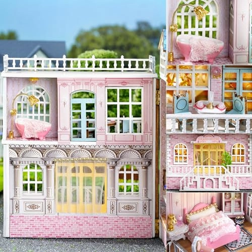 Miniature Dollhouse Kit - Warm House 1:32