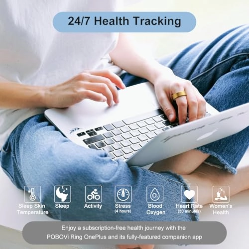 Ring OnePlus - Ultra-Thin Titanium 7 Days Battery Life