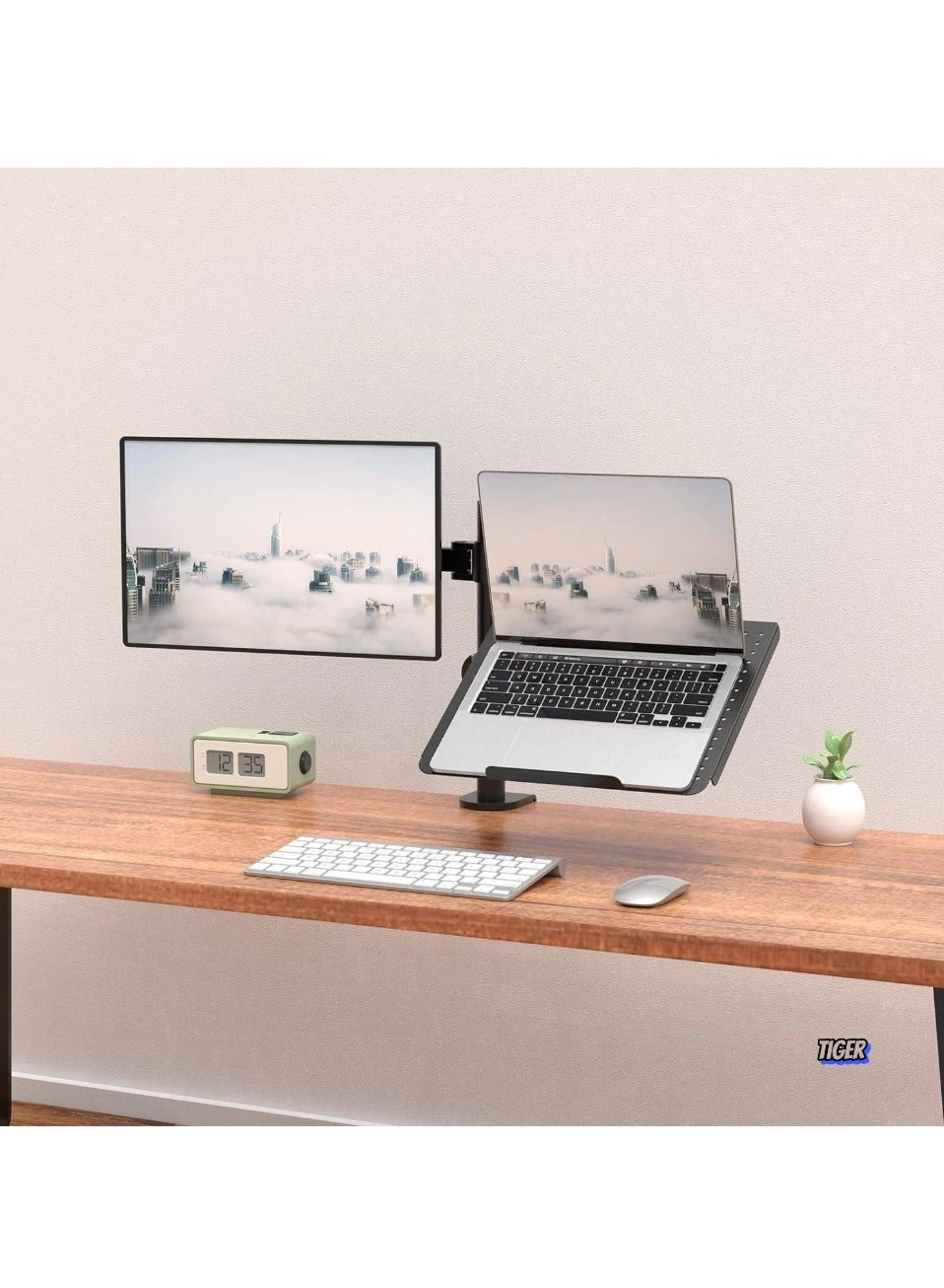 Laptop and Monitor Stand - up to 17 Inches up to 27 Inches