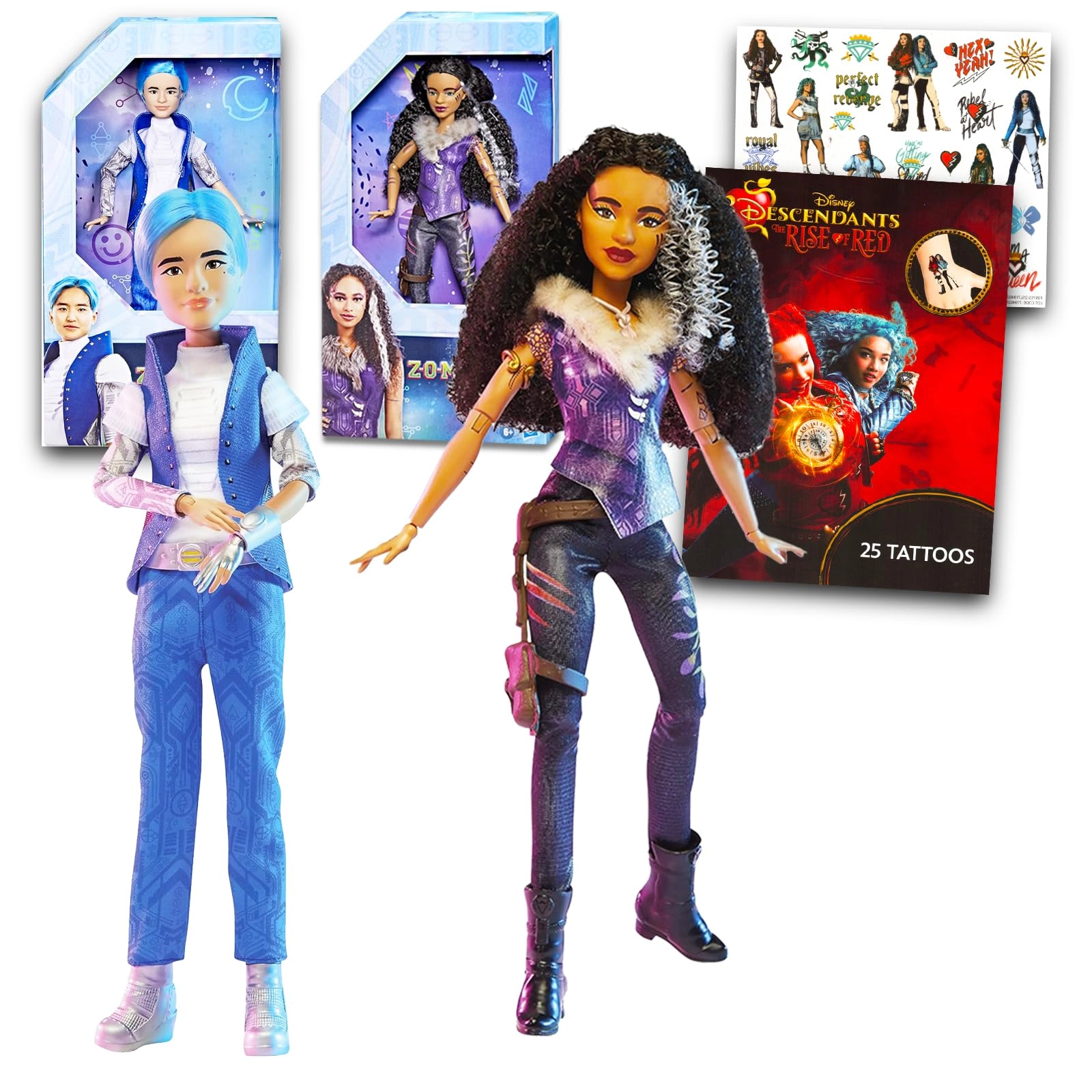 Disney Zed Doll + Addison Doll