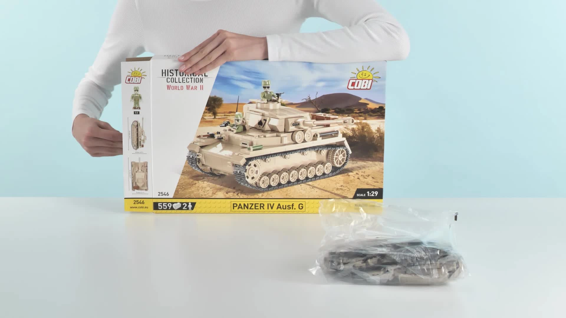 Panzerkampfwagen IV - Beige 559 pieces