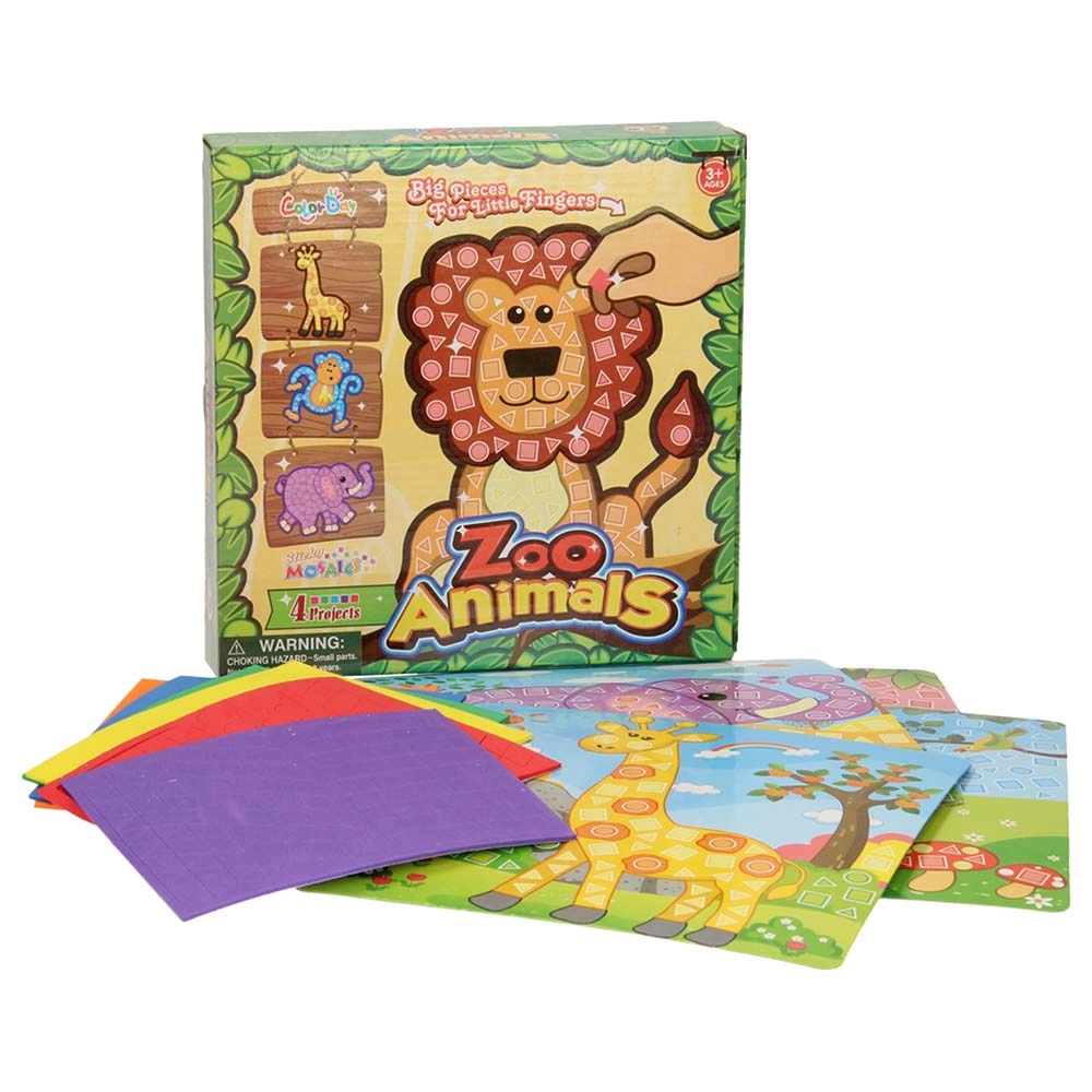 DIY Wild Animals Mosaic Sticker - Wild Animals 700+ pieces