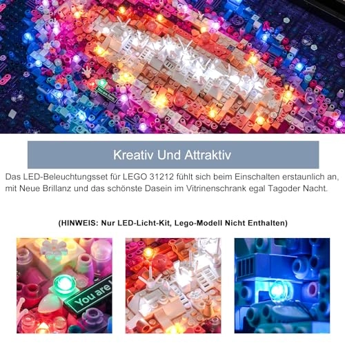 LED Light Set for Lego 31212 The Milky Way Galaxy