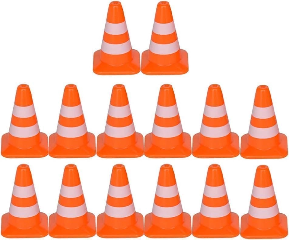 Wpppan Mini Traffic Cone Set - From 3 years 14 pieces