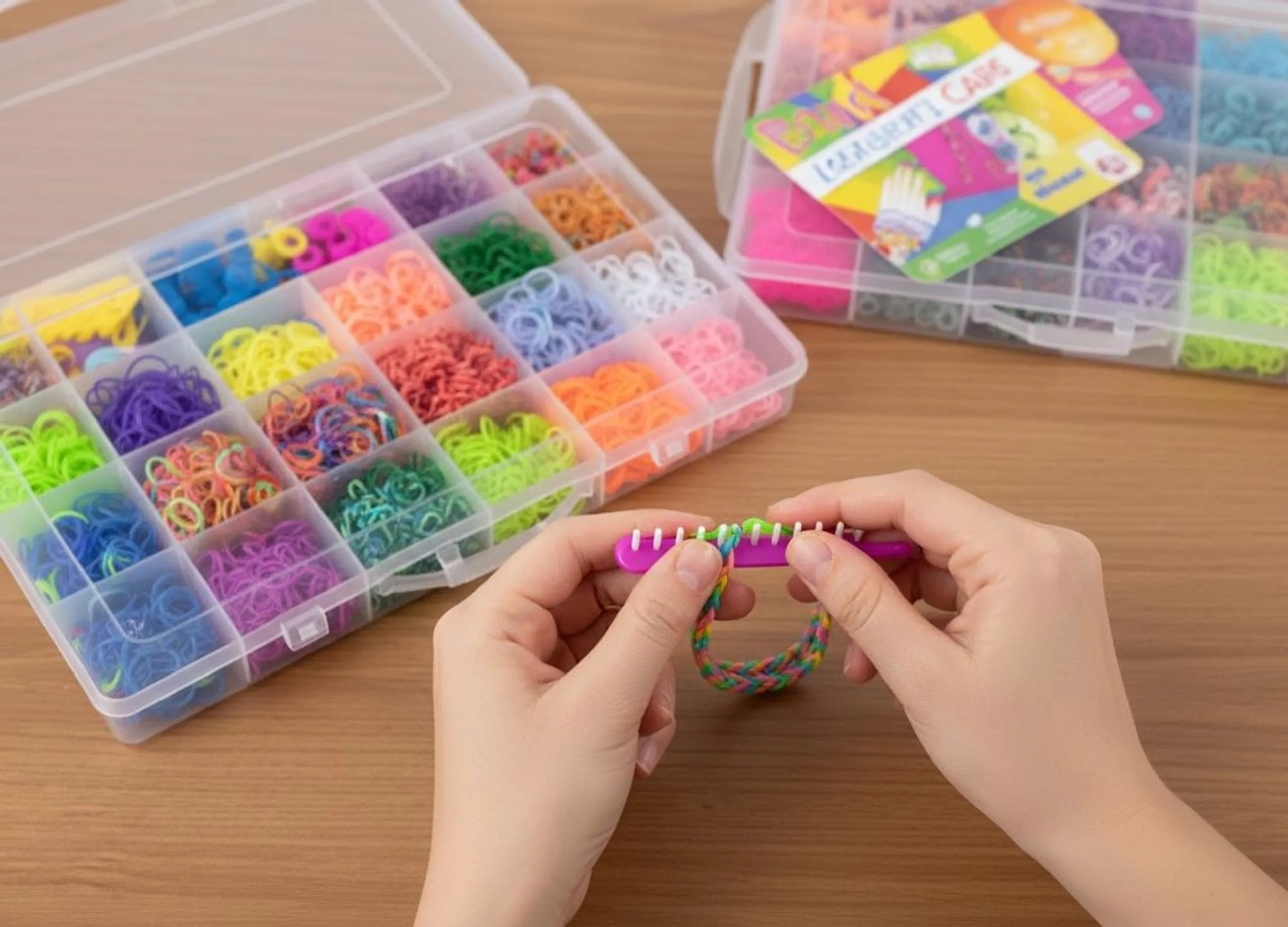 DIY Jewellery Rainbow Loom Set - 1 Pc Latex-Free