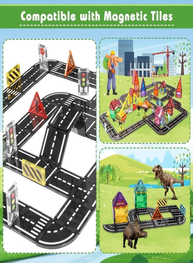 Magnetic Tiles Road Expansion - 48 pcs