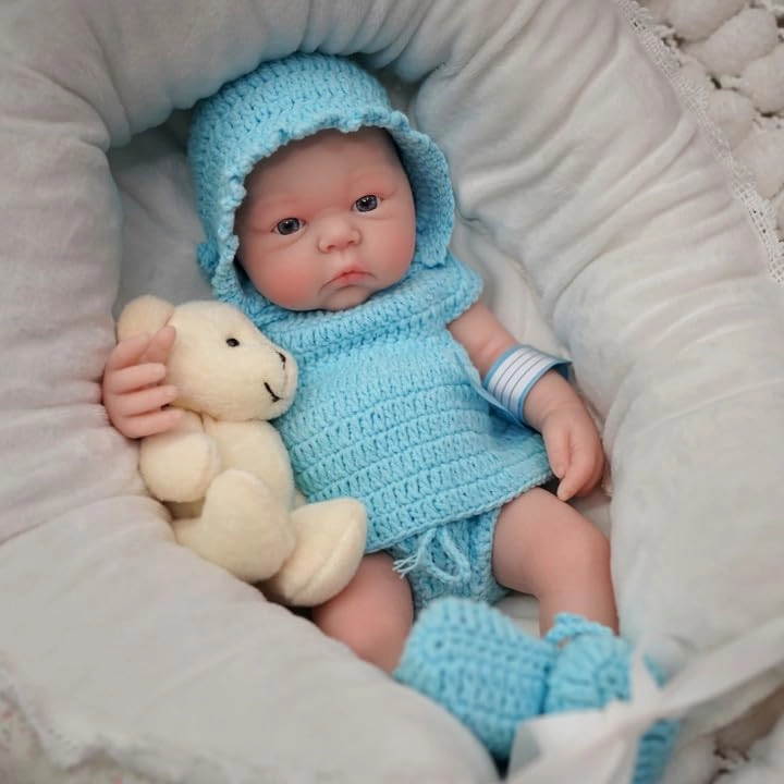Reborn Baby Doll - 12" Silicone Boy Ages 3+